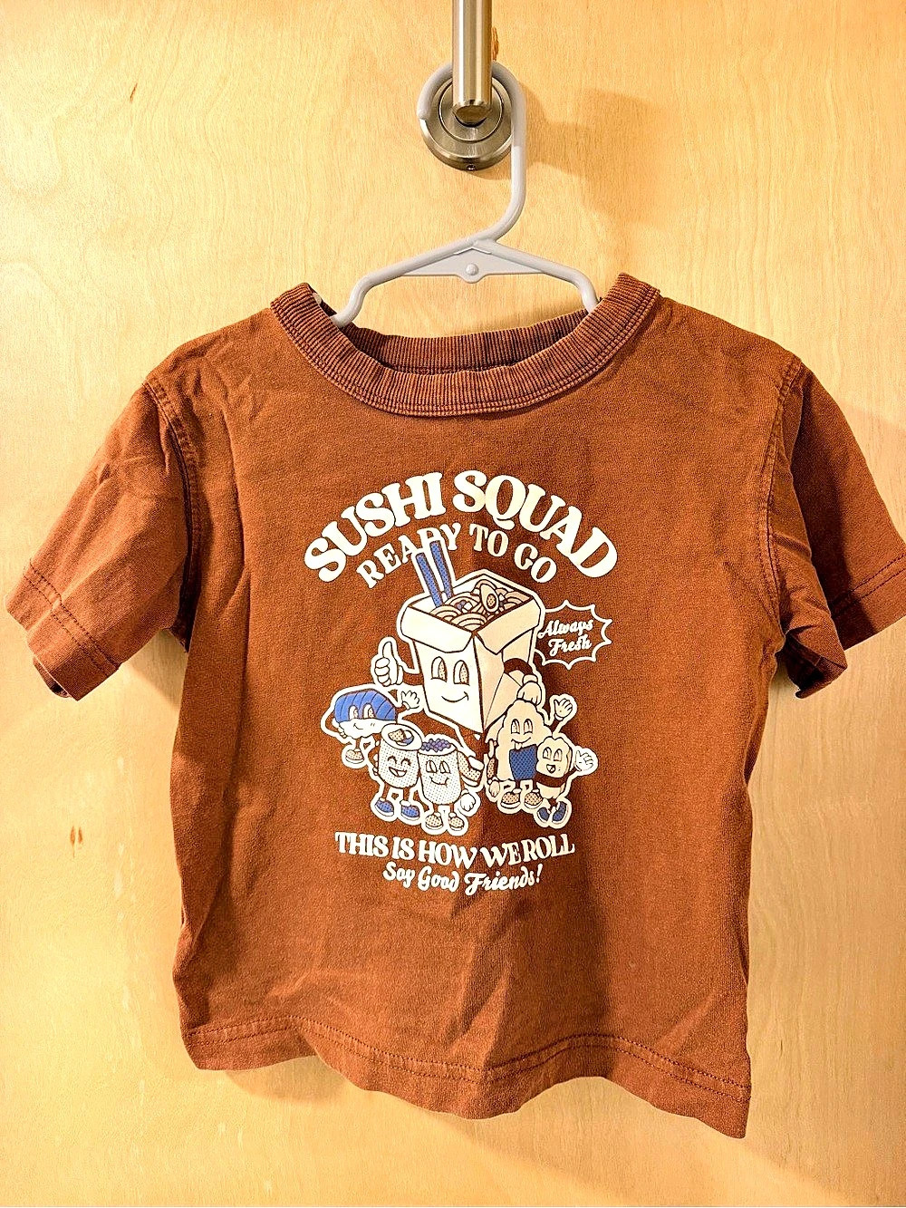 Cotton On Kids Essentials Graphic Short Sleeve Tee - Sushi Squad Ready To Go Tee